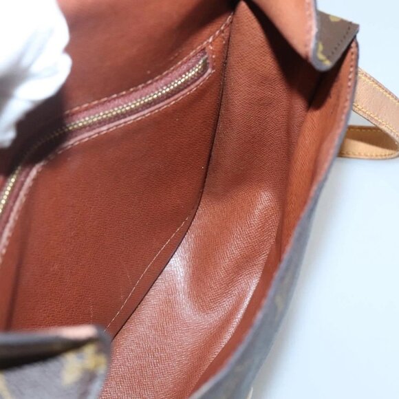 LOUIS VUITTON Monogram Monogram Saint Cloud GM Shoulder Bag M51242 Auth 138379 - Picture 11 of 16